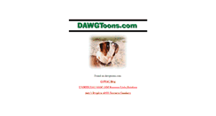 Desktop Screenshot of dawgtoons.com